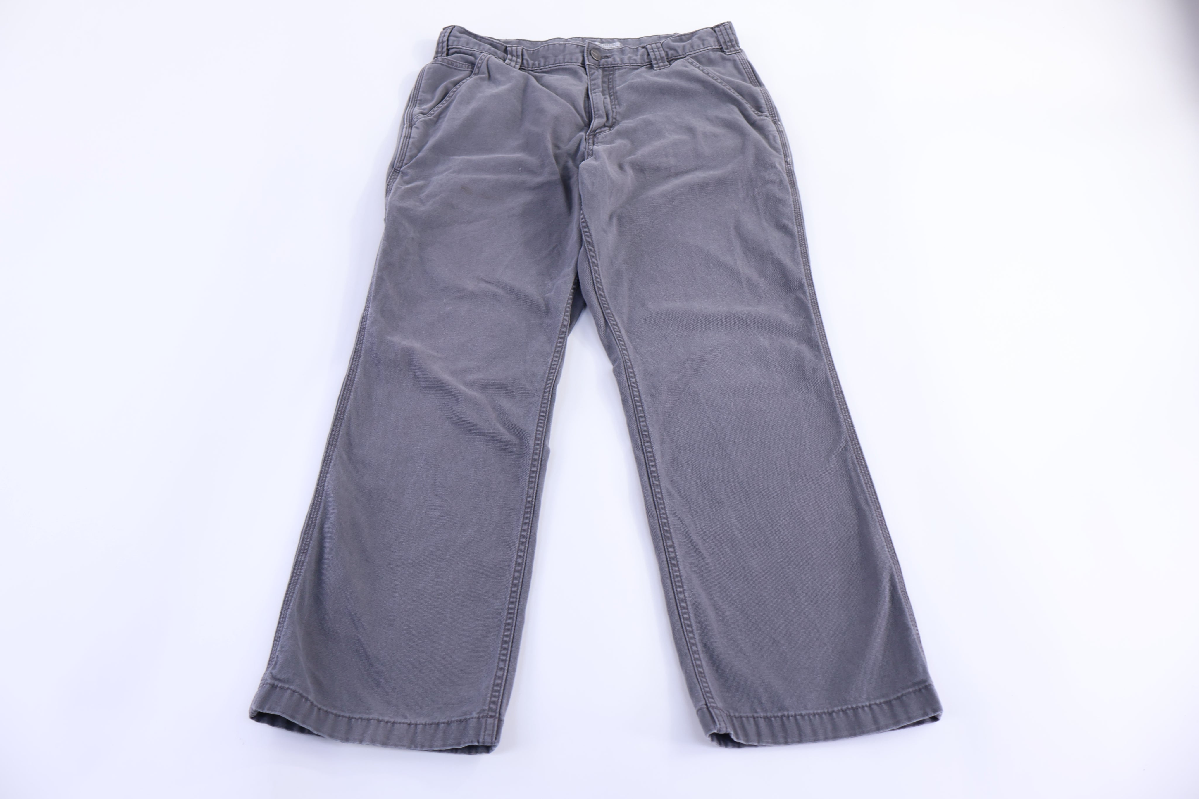 Carhartt Logo Patch Grey Pants