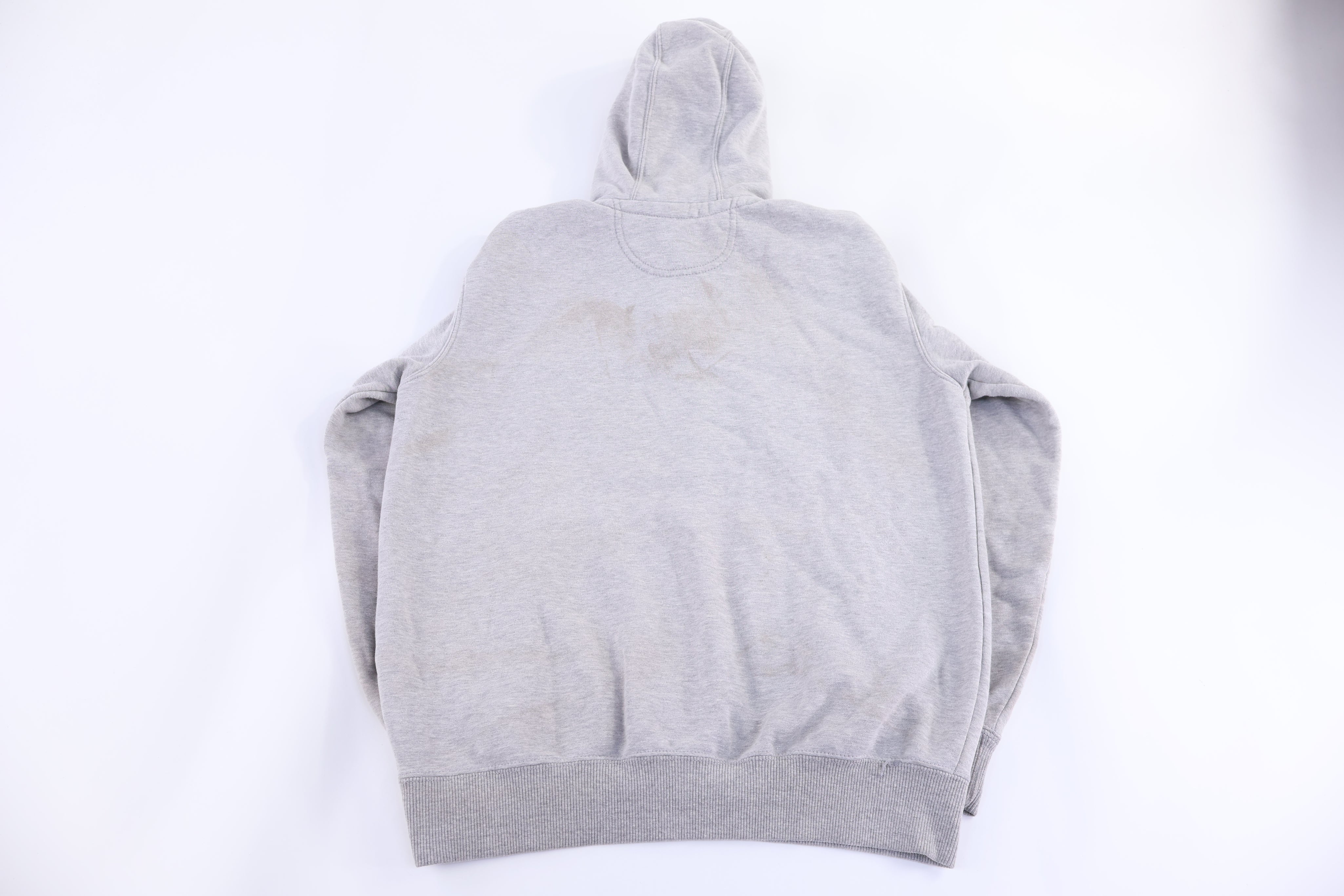 Carhartt Logo Patch Grey Pullover Hoodie