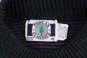 90's Poplar Classics Multicolor Knit Sweater