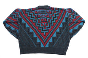 90's Poplar Classics Multicolor Knit Sweater