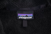 Women's Patagonia Logo Patch Black Fleece Pullover