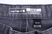 Carhartt Logo Patch Grey Pants
