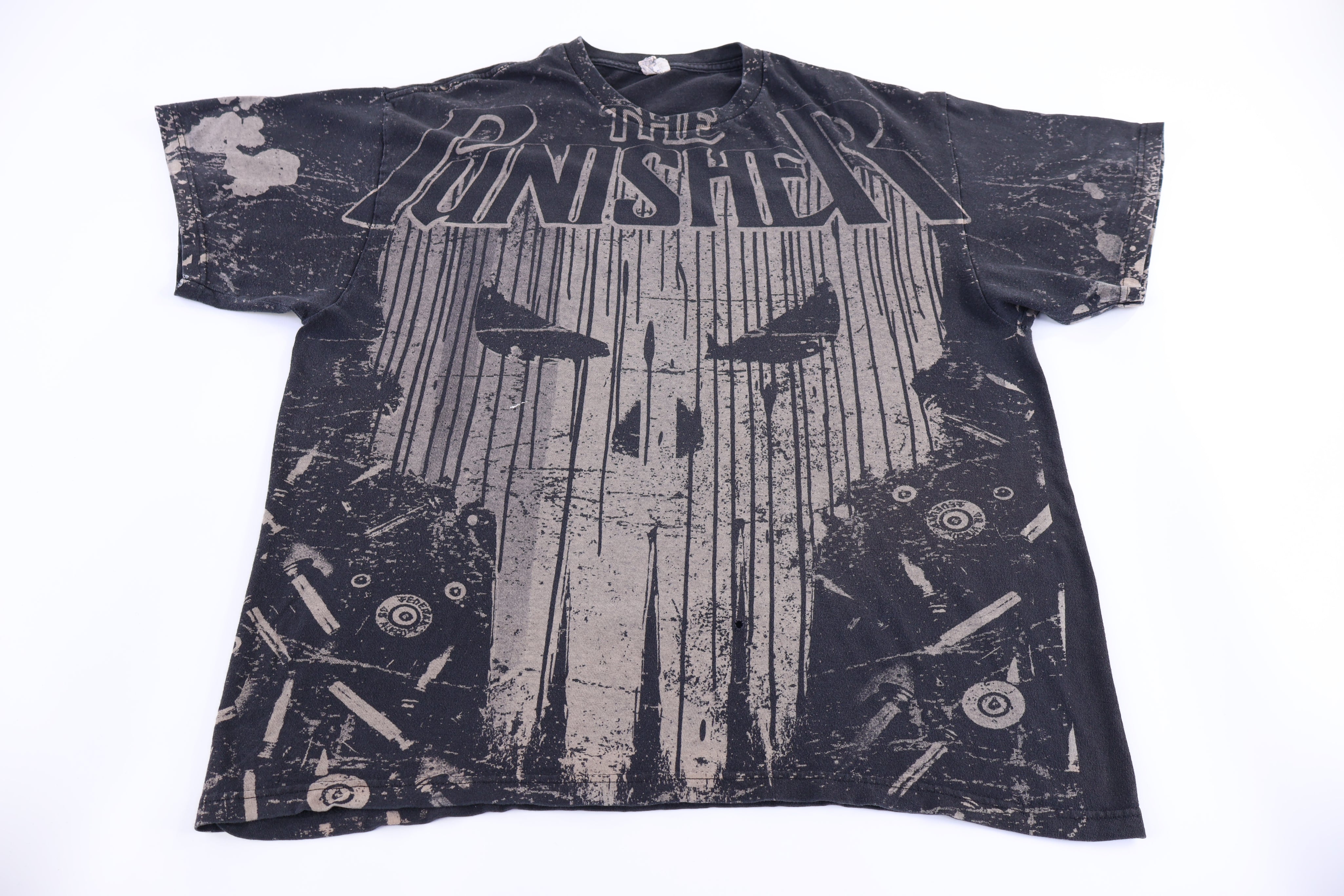 Marvel Punisher All Over Graphic T-shirt