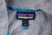 Women's Patagonia Logo Patch Grey Pullover Sweater