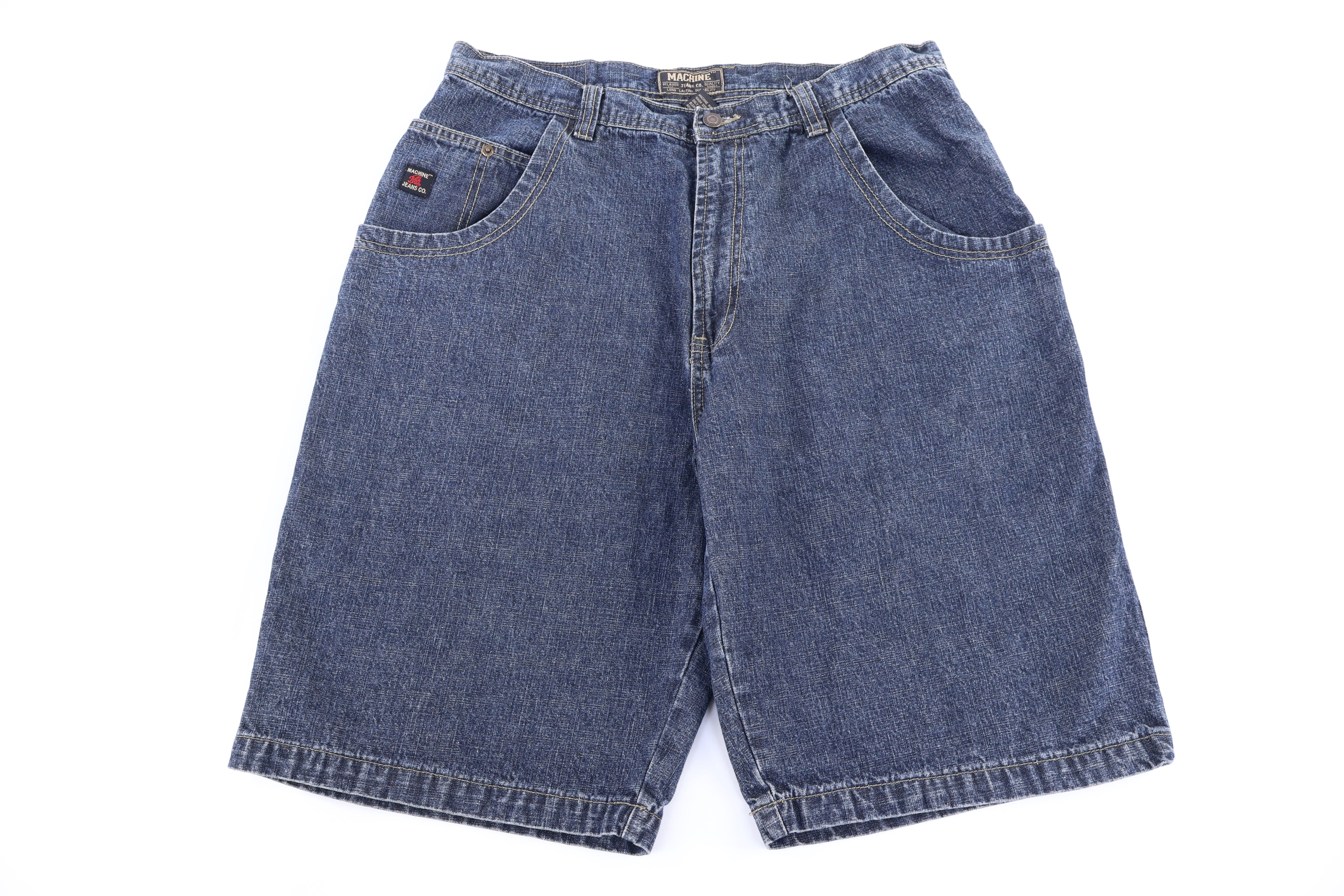 Y2K Machine Dark Wash Denim Shorts