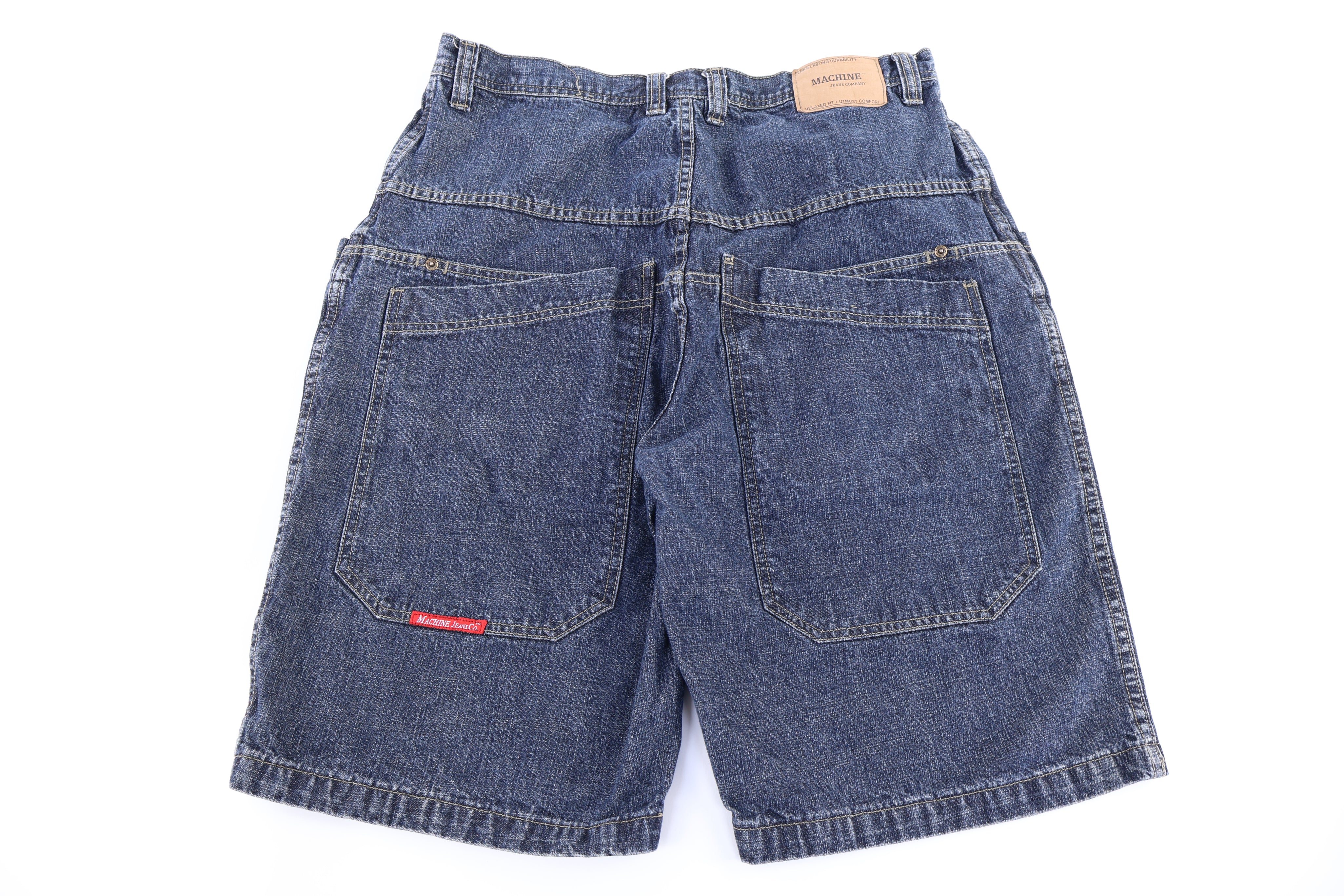 Y2K Machine Dark Wash Denim Shorts