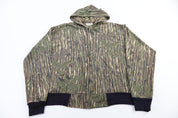 80's Camo Full Zip Lightweight Hoodie