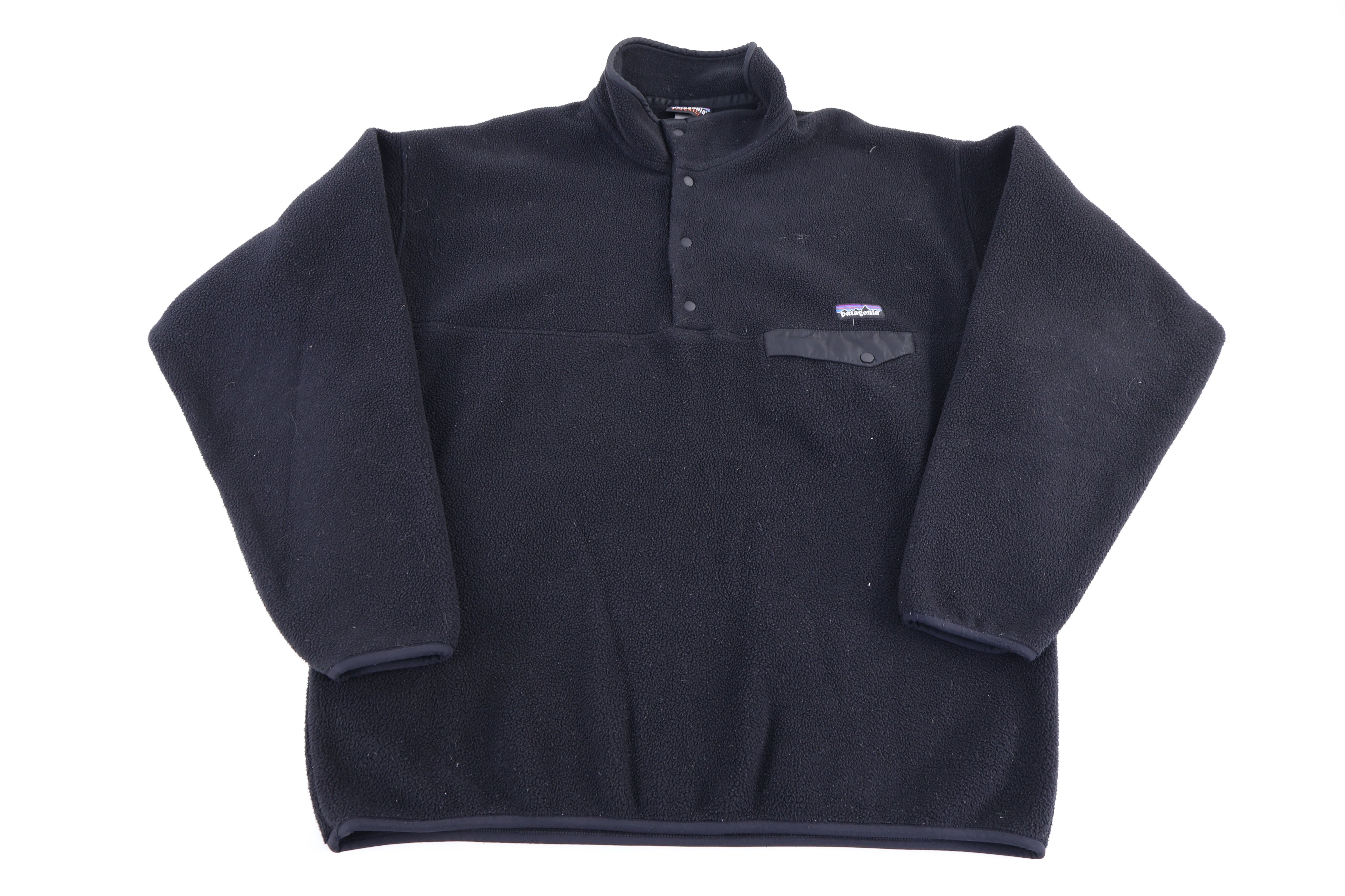 Patagonia Synchilla Logo Patch Snap-T Fleece Pullover