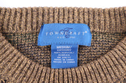 Vintage Towncraft Brown Knit Sweater