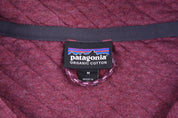 Women's Patagonia Logo Patch Purple Pullover Sweater