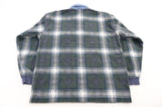 Vintage Mickey Inc Grid Patterned LS Button Up