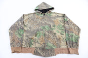 Vintage Camo Full Zip Hoodie