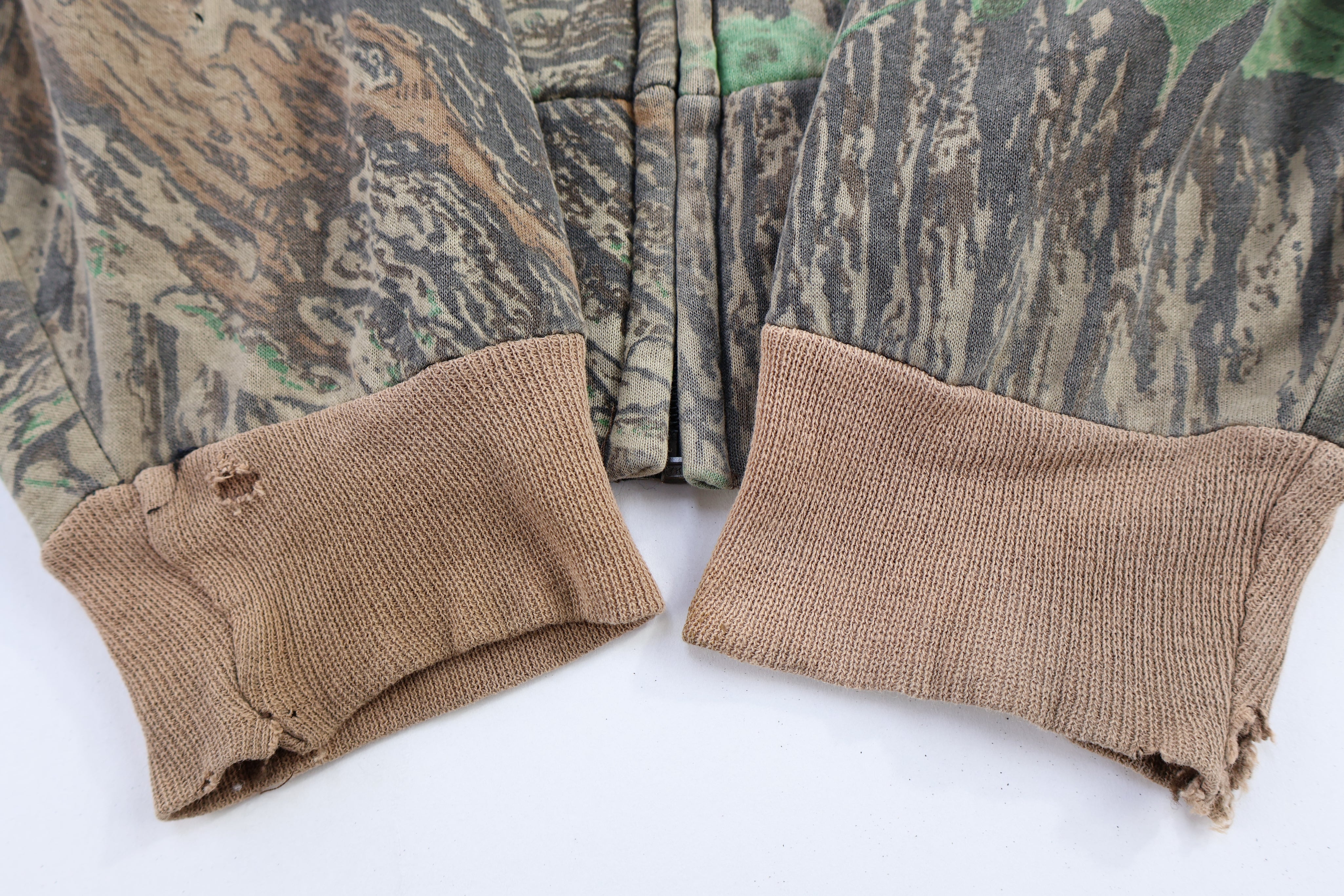 Vintage Camo Full Zip Hoodie