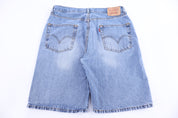 Levi's 565 Light Wash Denim Shorts