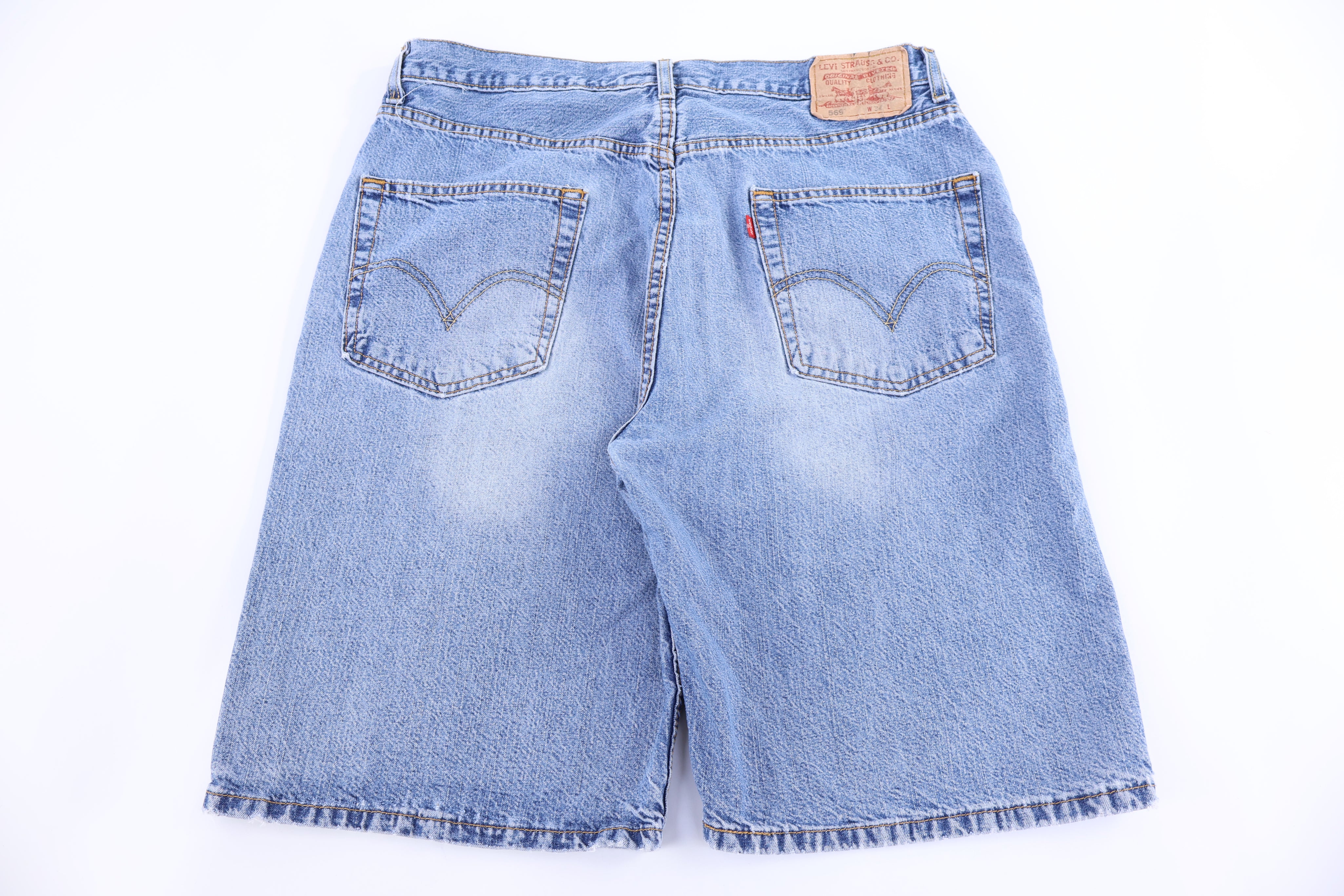 Levi's 565 Light Wash Denim Shorts