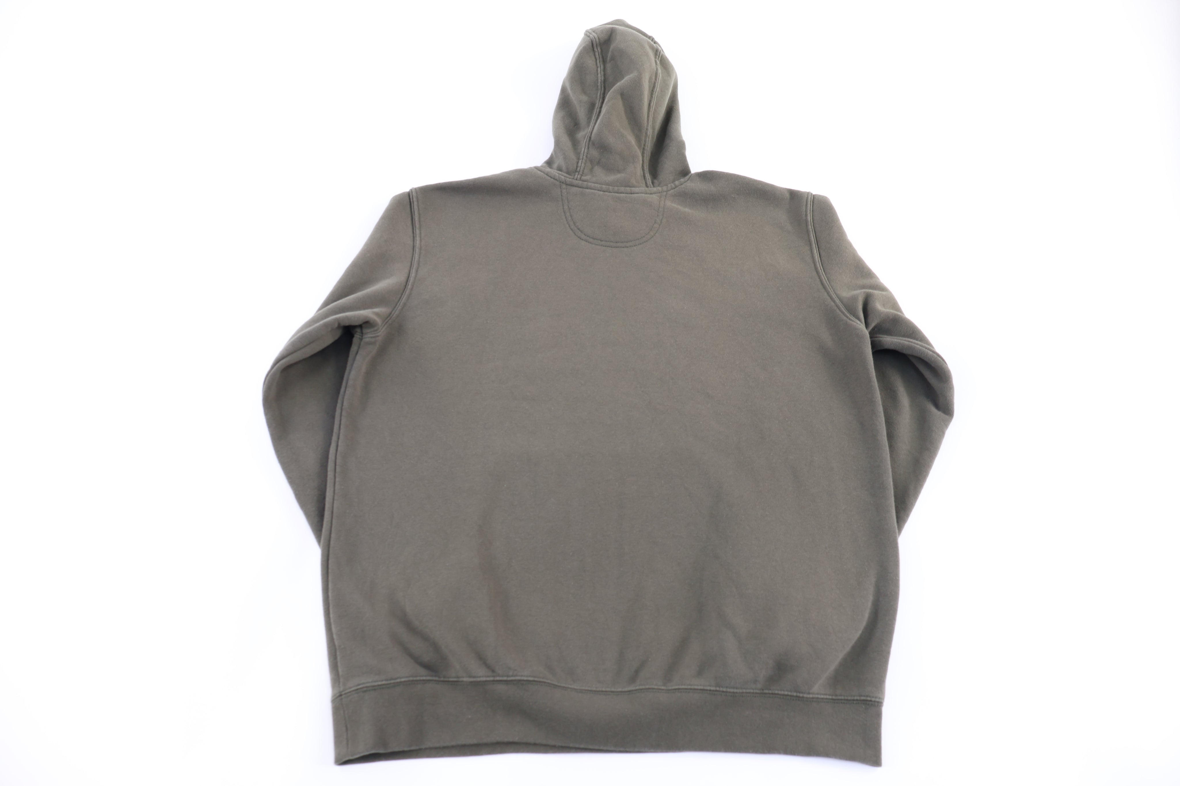 Carhartt Logo Patch Green Pullover Hoodie