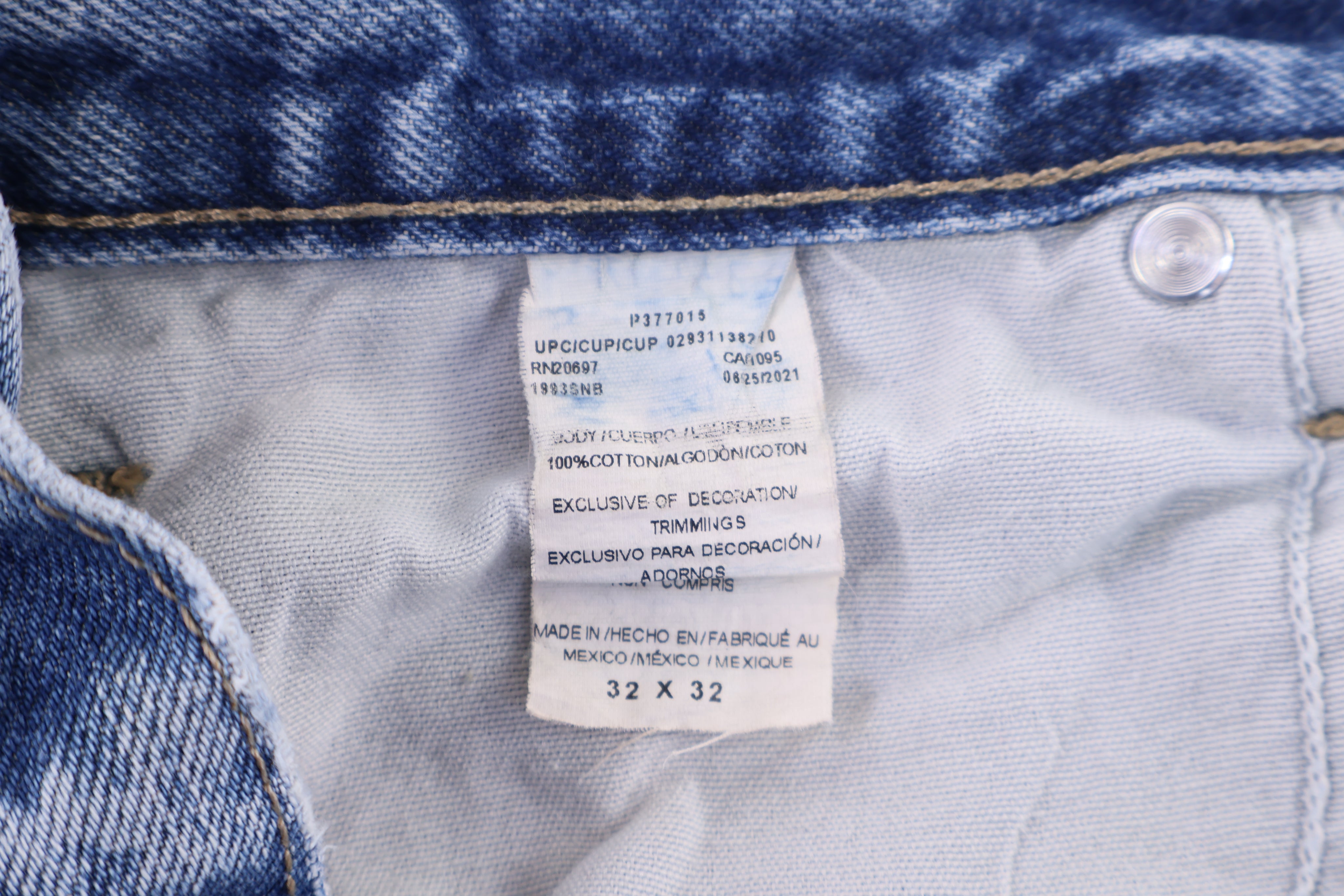Dickie's Logo Patch Light Wash Denim Jeans