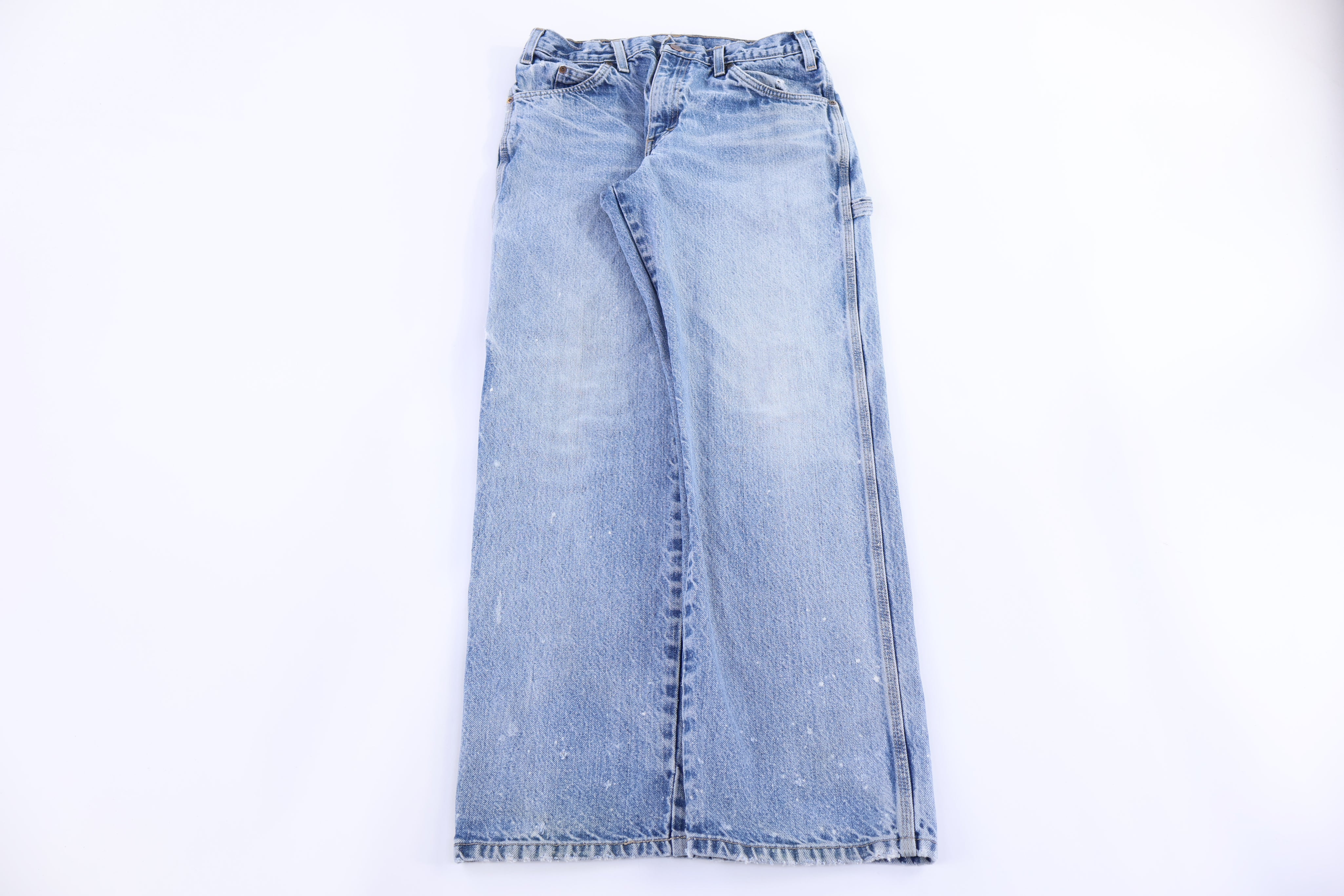 Dickie's Logo Patch Light Wash Denim Jeans