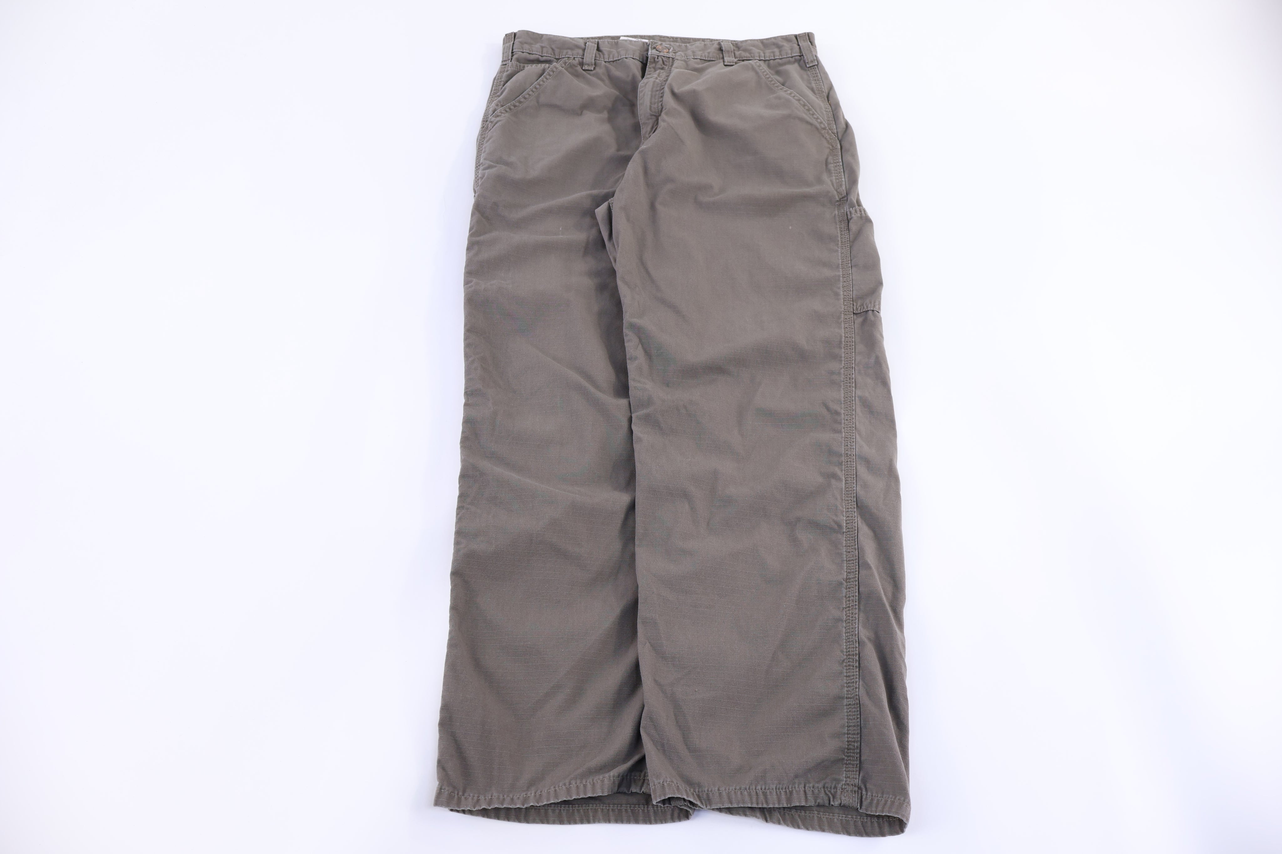 Carhartt Logo Patch Green Pants