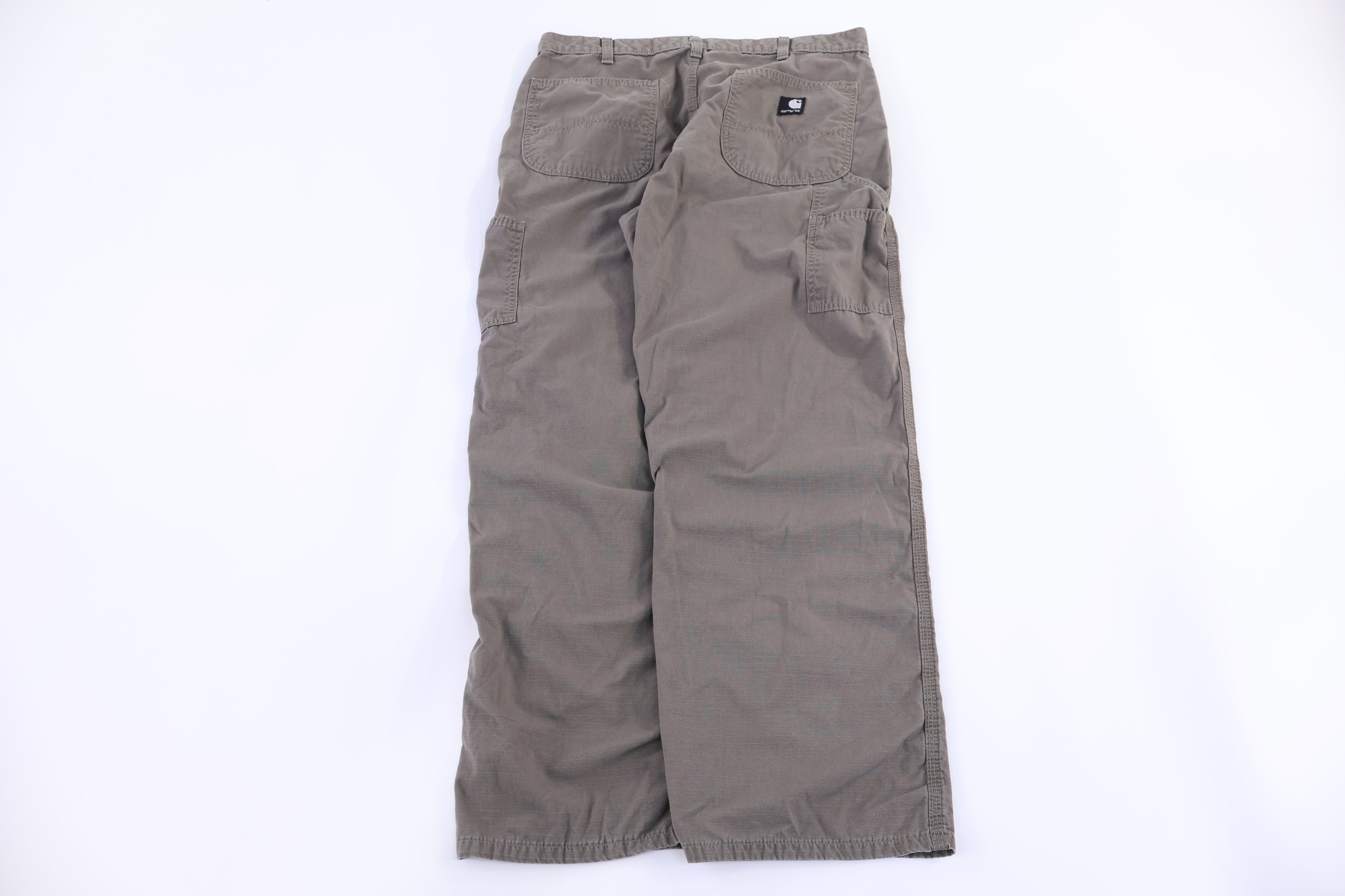 Carhartt Logo Patch Green Pants