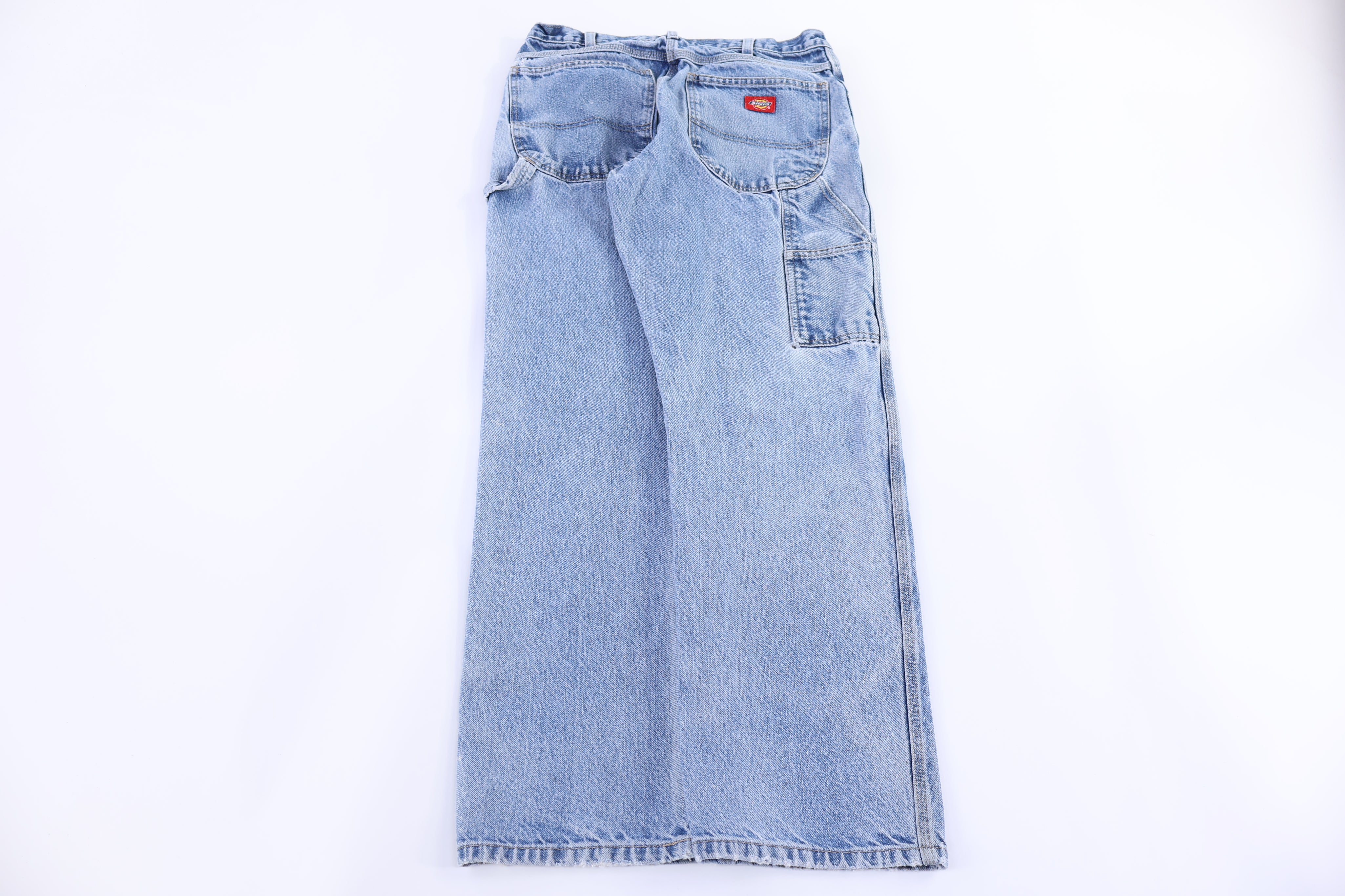 Dickie's Logo Patch Light Wash Denim Jeans
