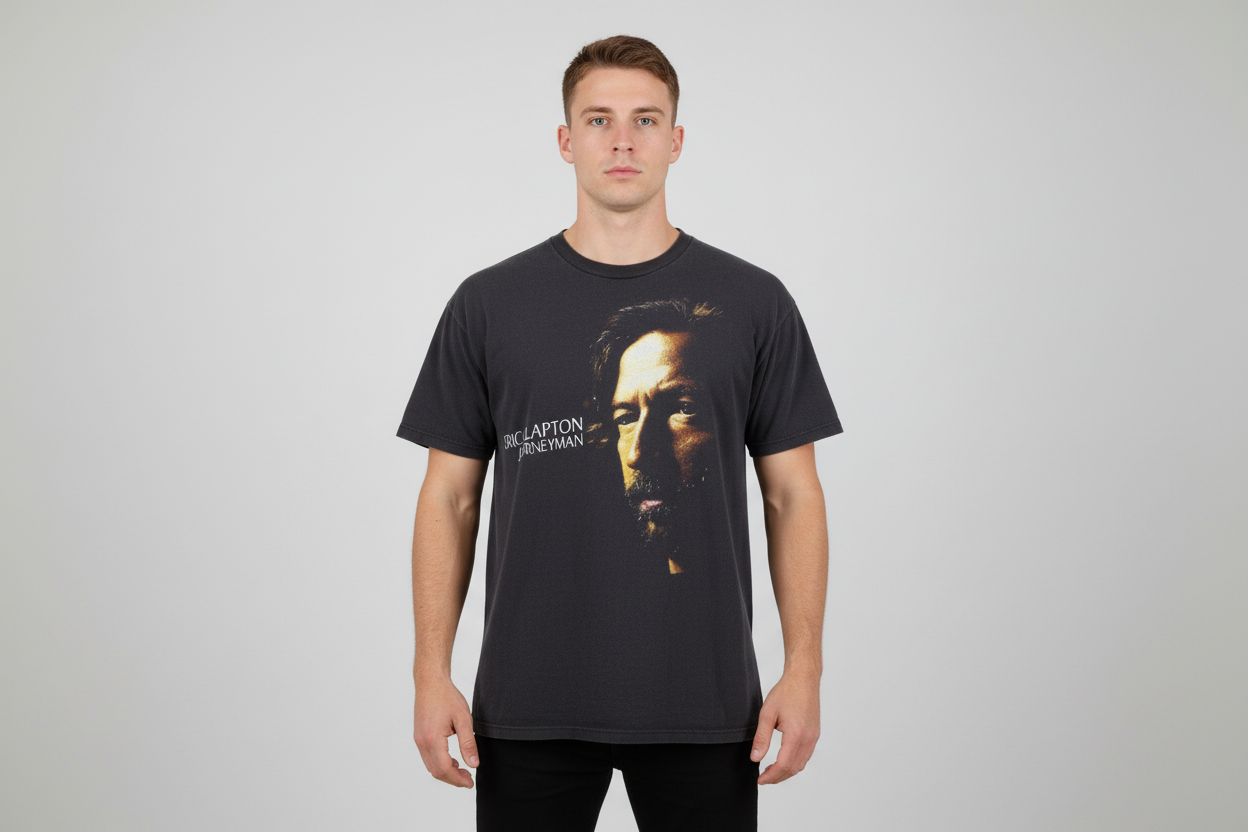 1990 Eric Clapton Journeyman Tour T-shirt