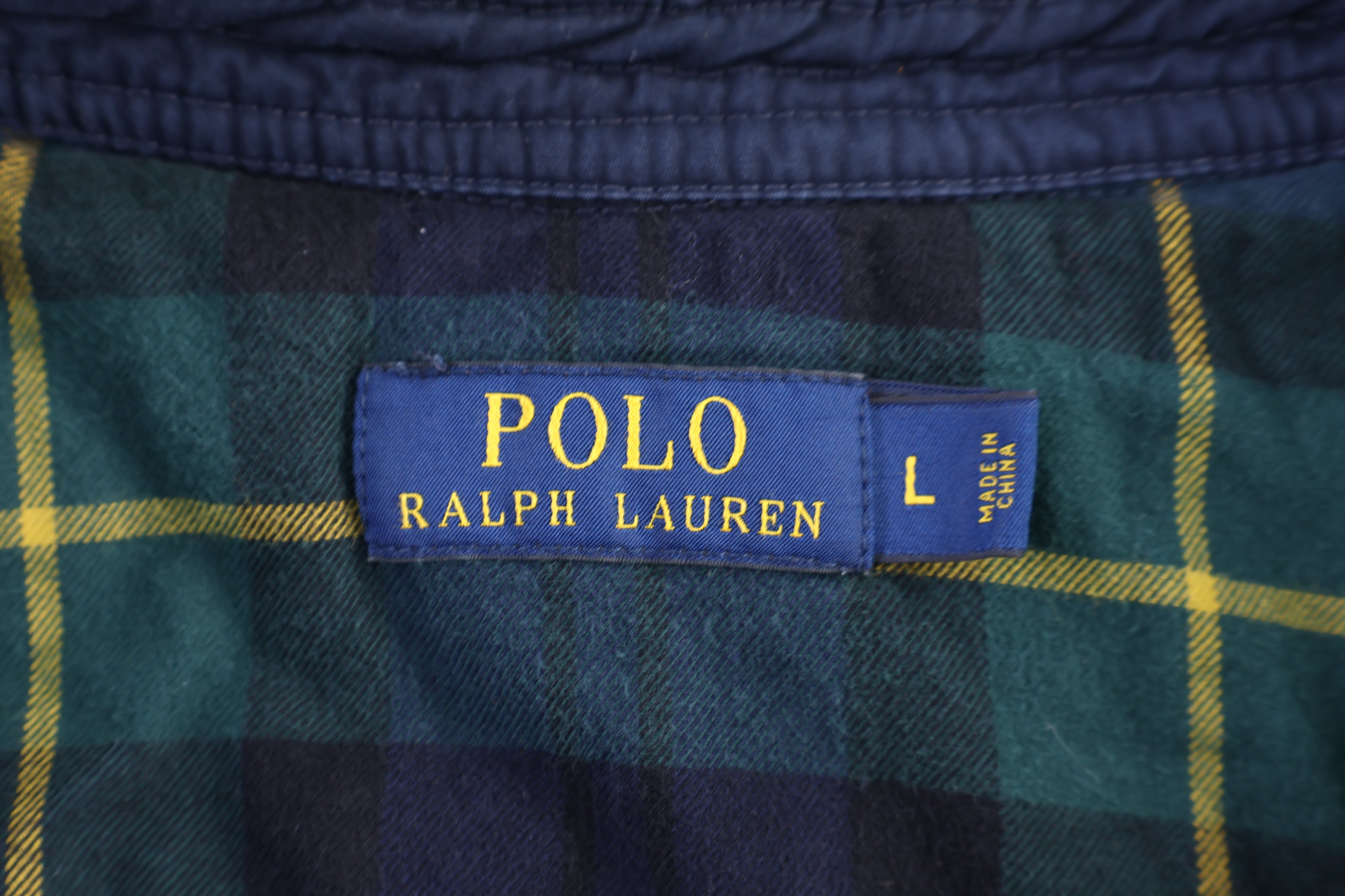 Polo Ralph Lauren Embroidered Logo Blue Full Zip Jacket