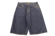 Y2K Coogi Embroidered Dark Wash Denim Shorts