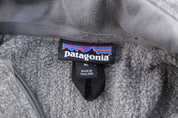 Patagonia Logo Patch Grey Pullover Jacket