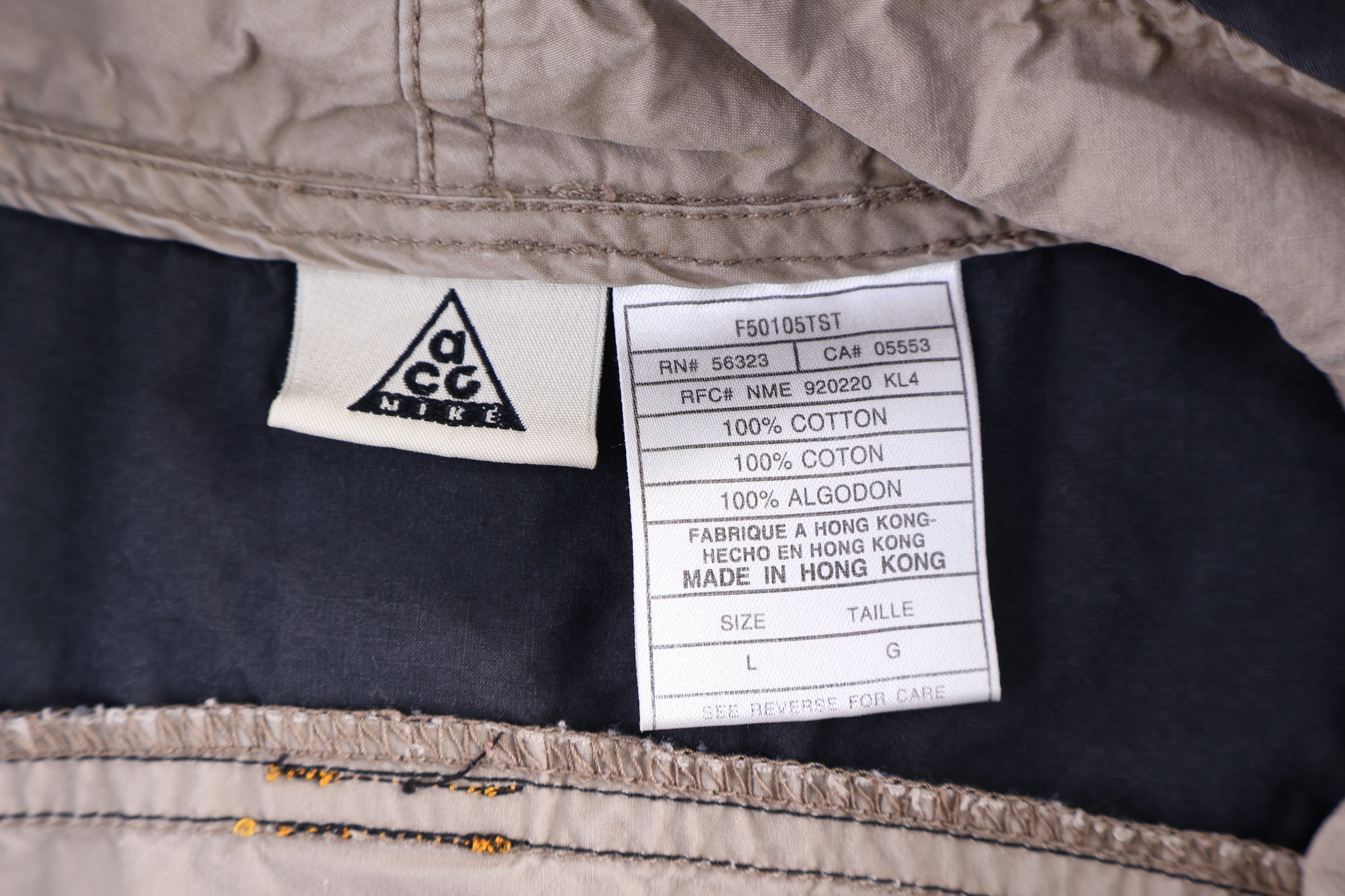 Nike ACG Black & Brown Full Zip Jacket