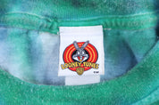 90's Looney Tunes Taz Boards Tie Dye T-shirt