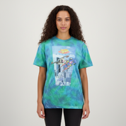 90's Looney Tunes Taz Boards Tie Dye T-shirt