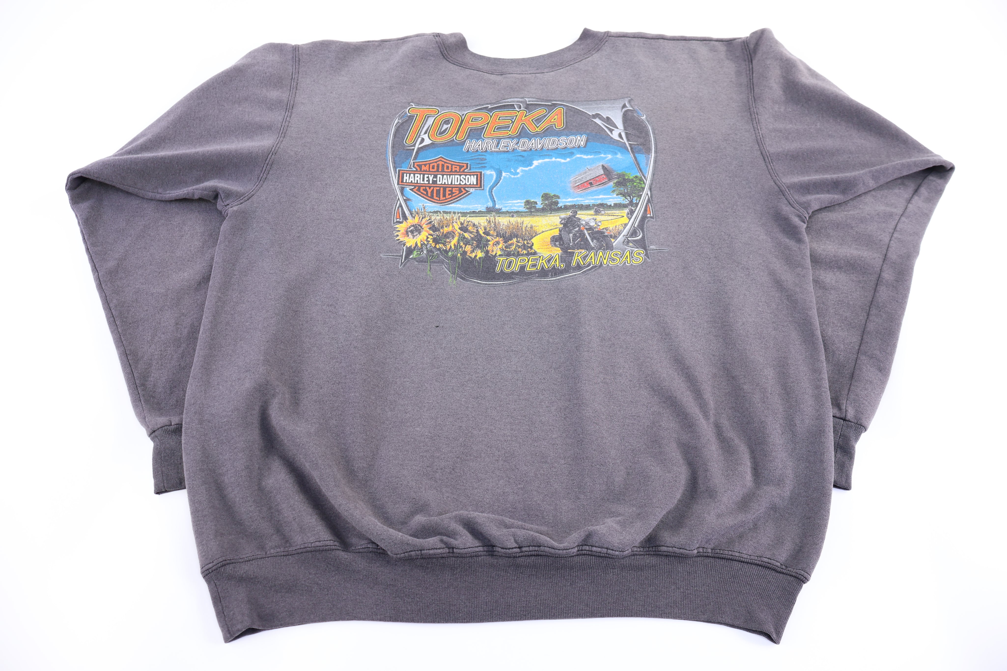 Harley Davidson Motorcycles Kansas Sweatshirt