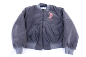 90's University of Las Vegas Nevada Corduroy Bomber Jacket