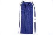 90's Adidas Embroidered Logo Blue & White Pants
