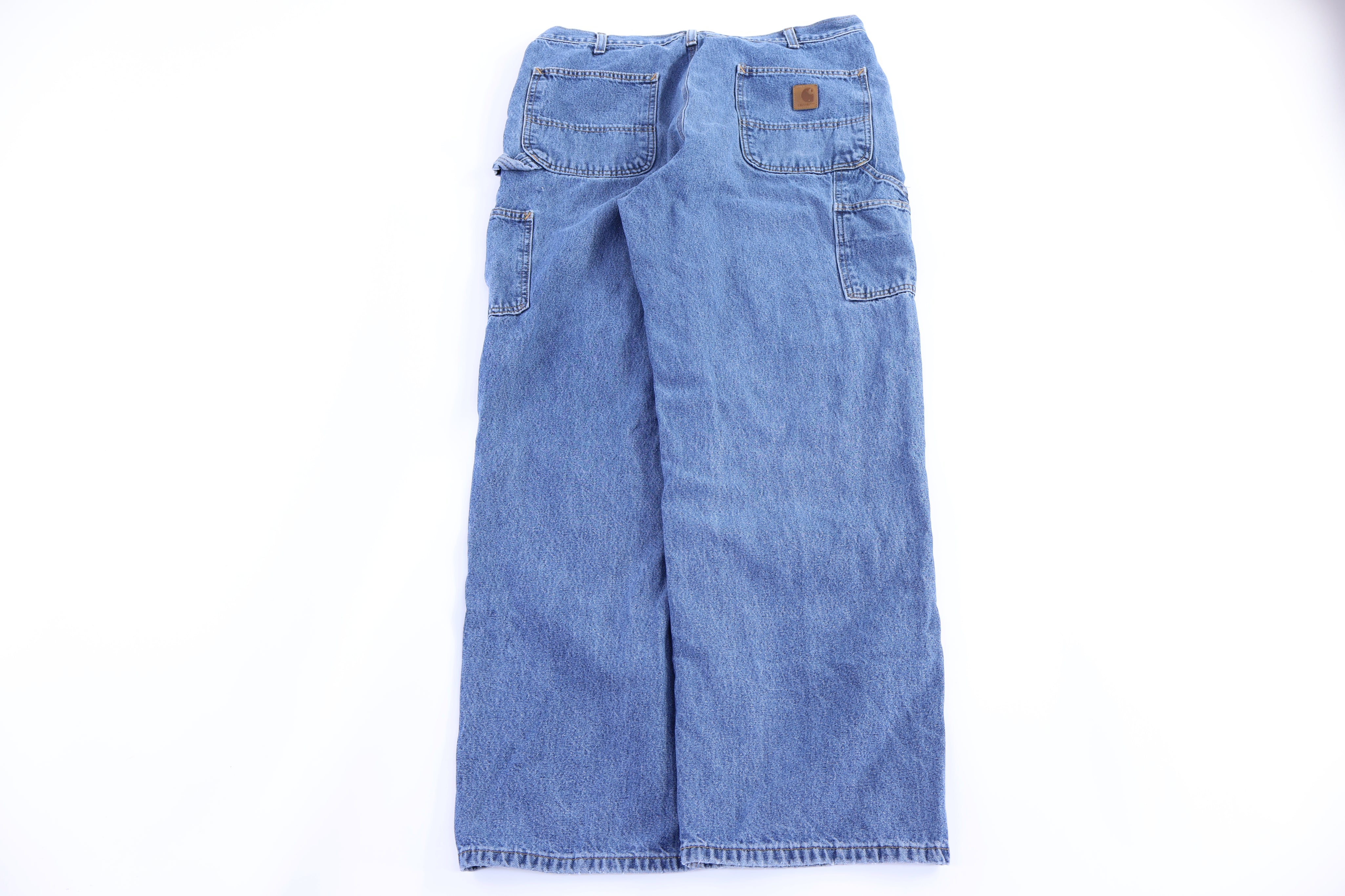 Carhartt Logo Patch Denim Pants