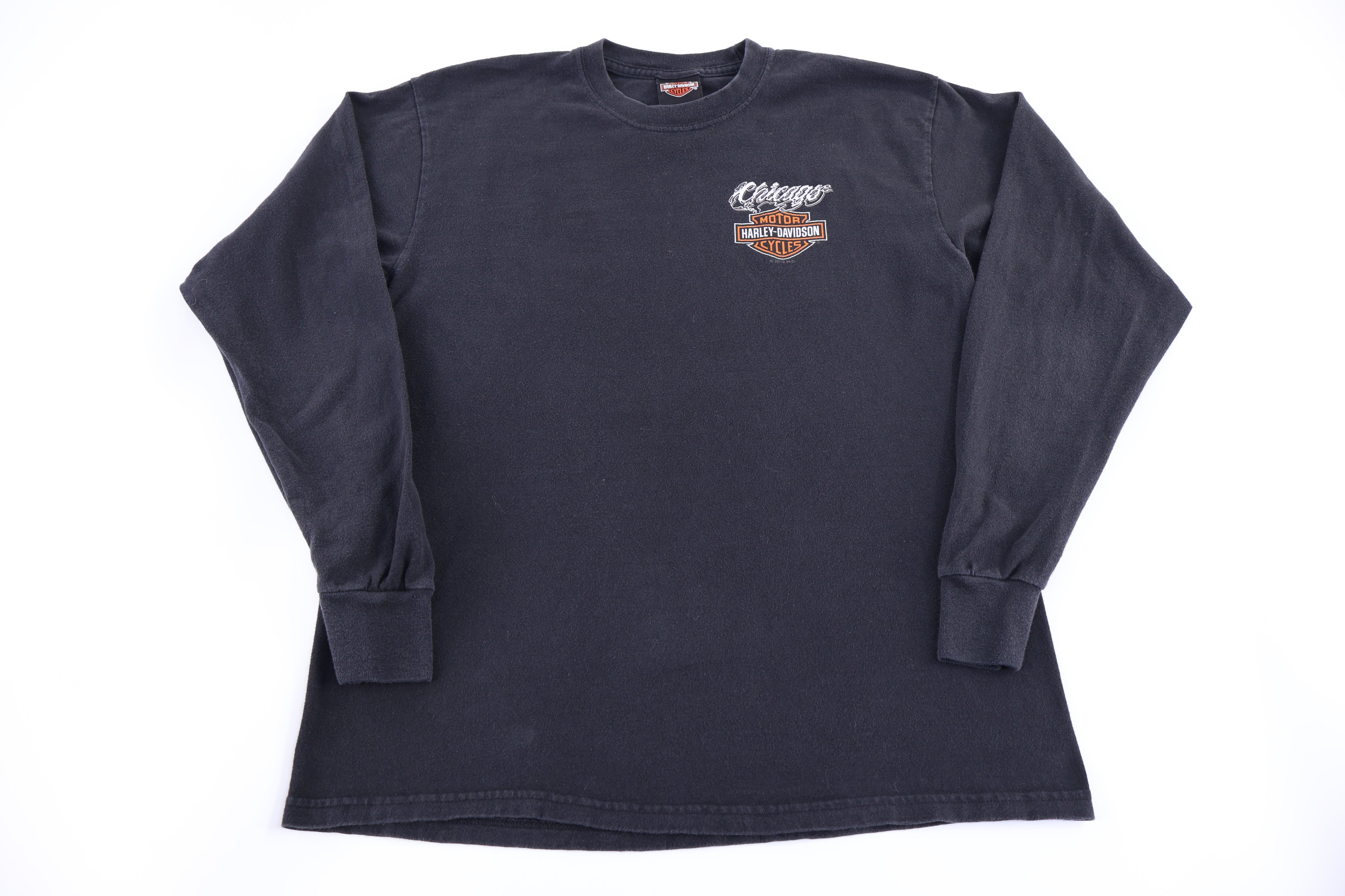 Harley Davidson Motorcycles Illinois LS T-shirt