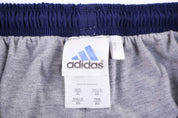 Vintage Adidas Embroidered Logo Blue Track Pants