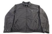 Polo Ralph Lauren Embroidered Logo Black Full Zip Jacket