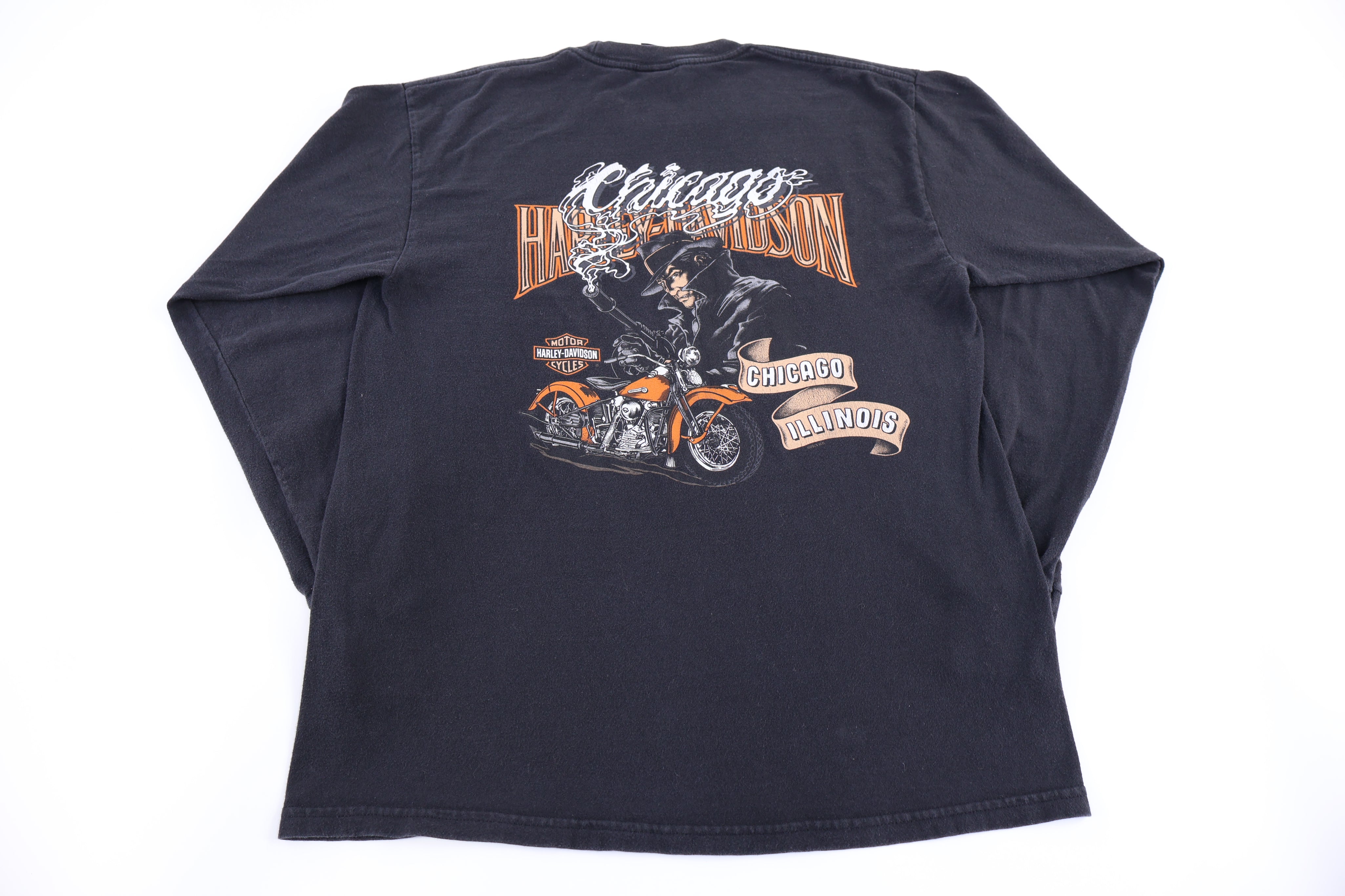 Harley Davidson Motorcycles Illinois LS T-shirt