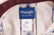 Vintage Wrangler Multipattern LS Button Down