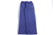 Vintage Adidas Embroidered Logo Blue Track Pants