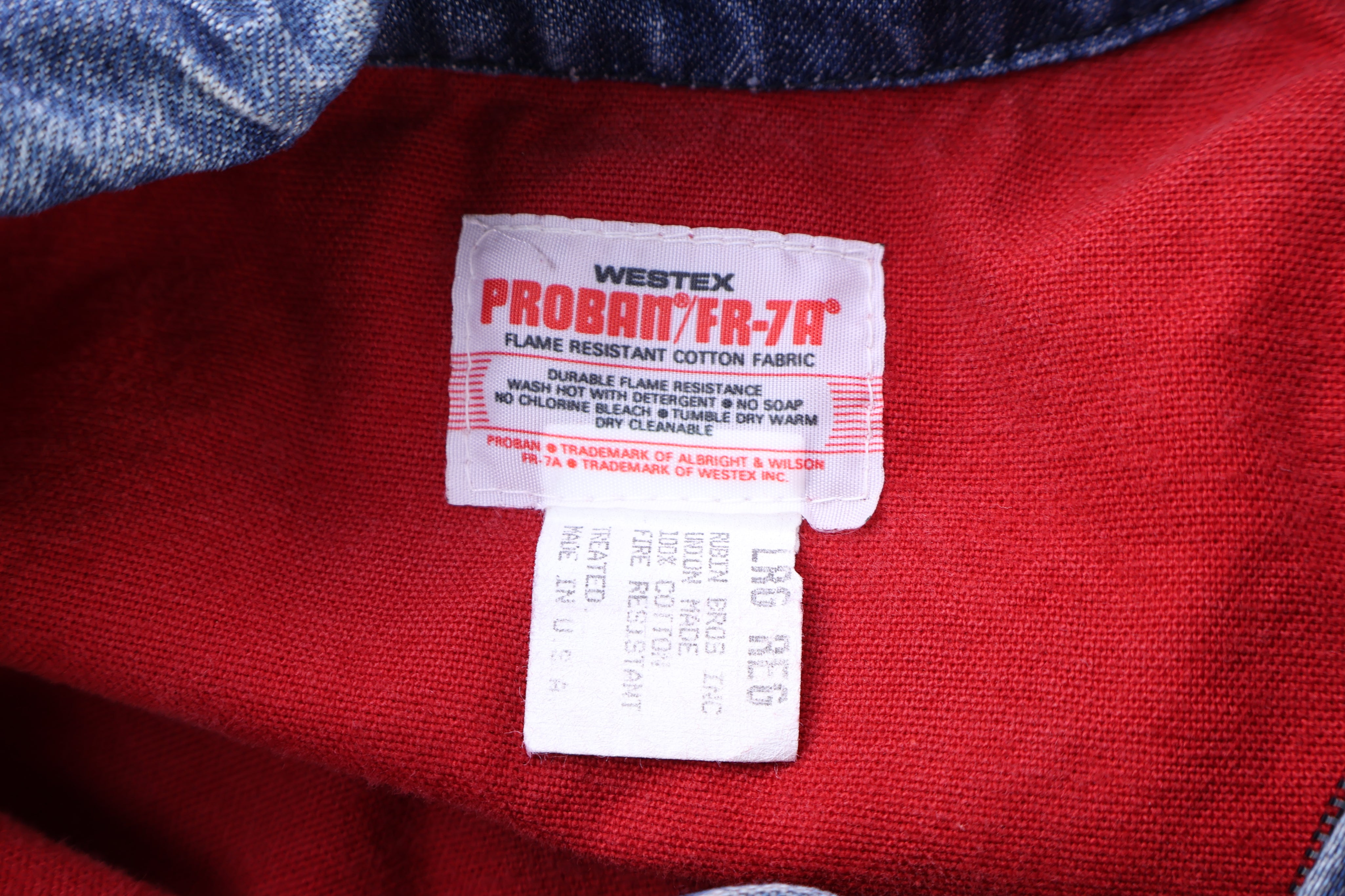 Vintage Proban FR Denim Jacket