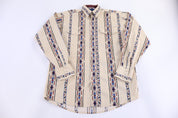 Vintage Wrangler Multipattern LS Button Down