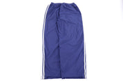 Vintage Adidas Embroidered Logo Blue Track Pants