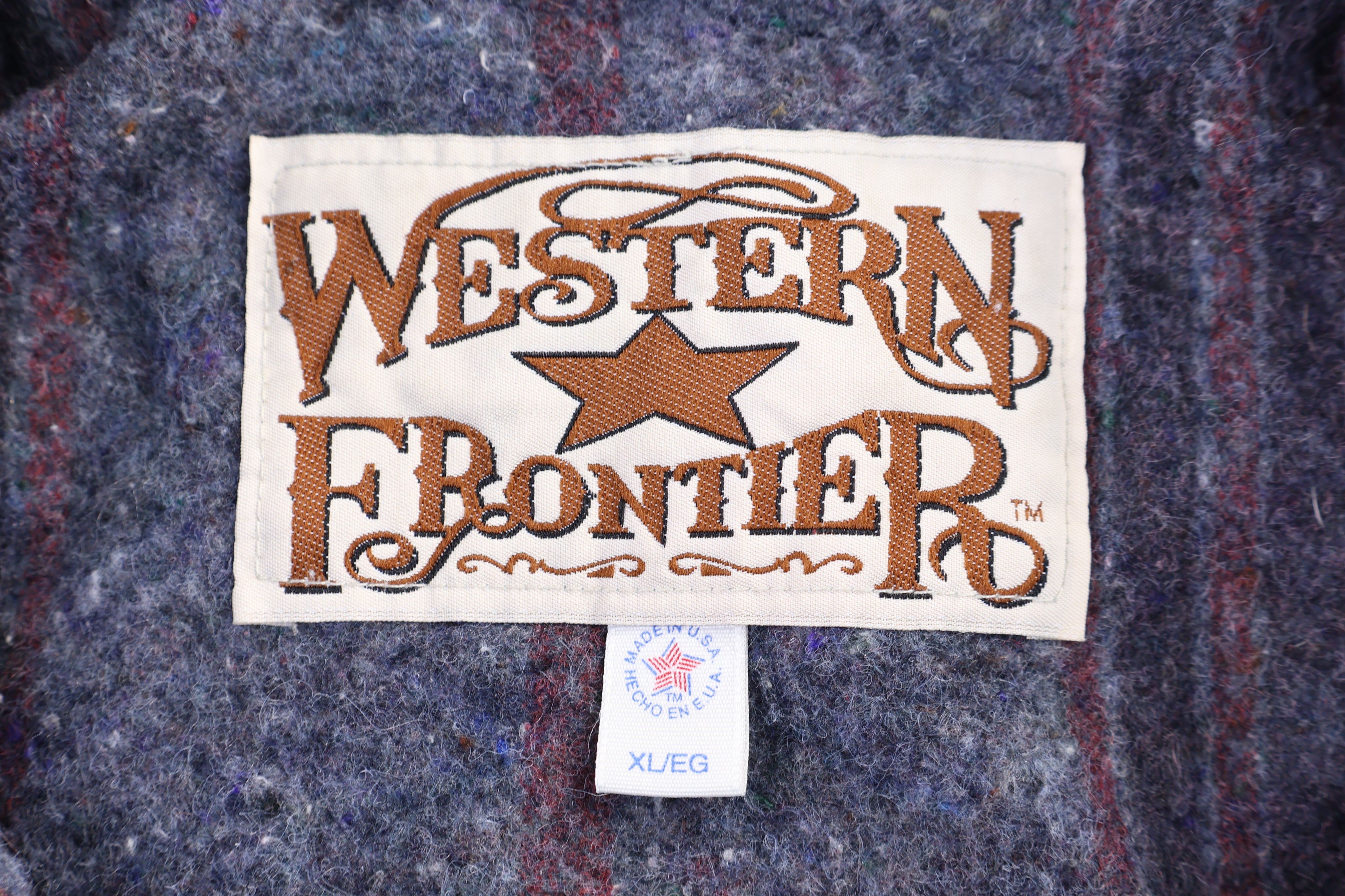 90's Western Frontier Blanket Lined Full Zip Jacket