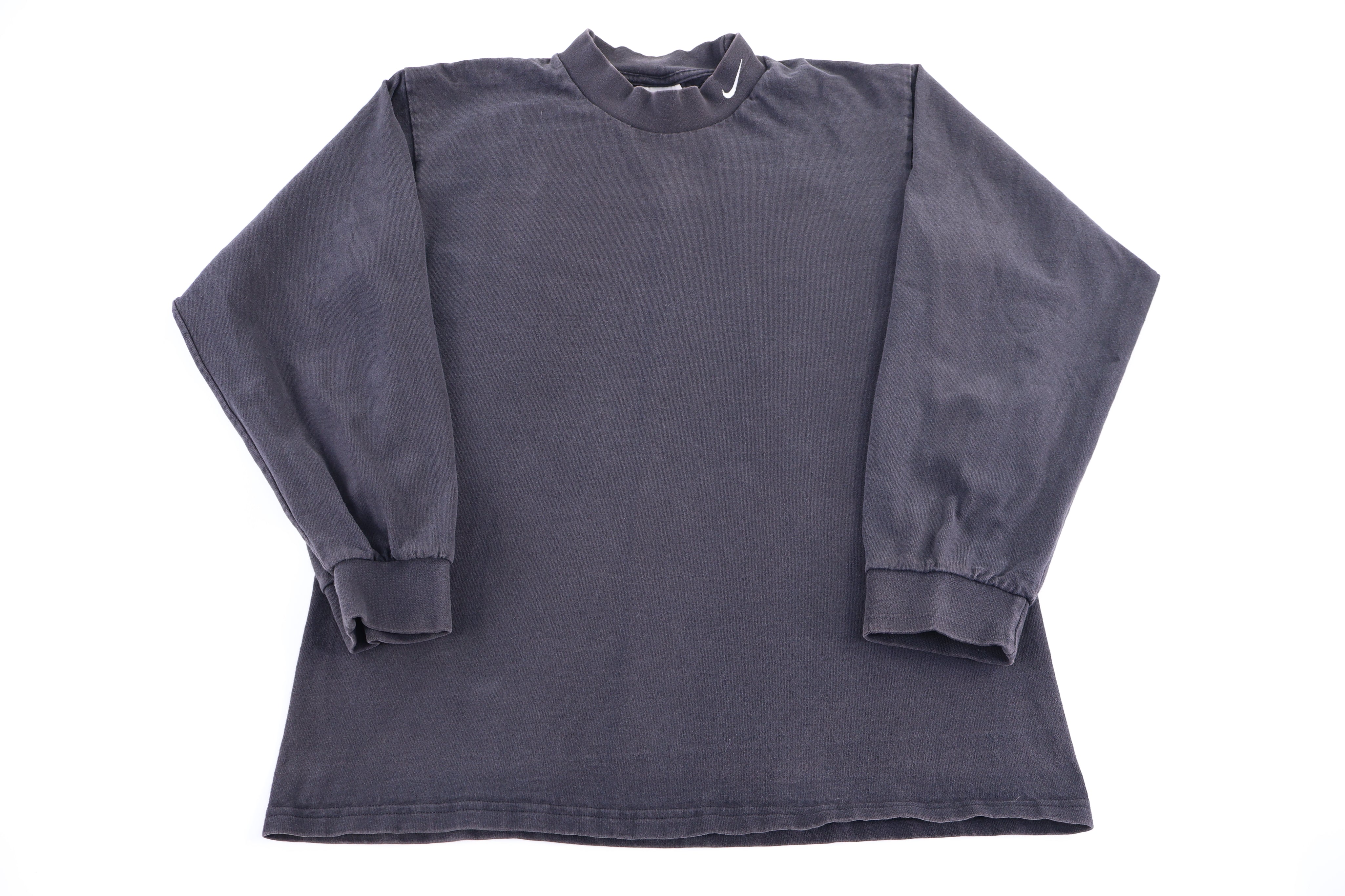 Vintage Nike Embroidered Logo LS T-shirt