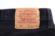 Levi's 501 Black Denim Jeans