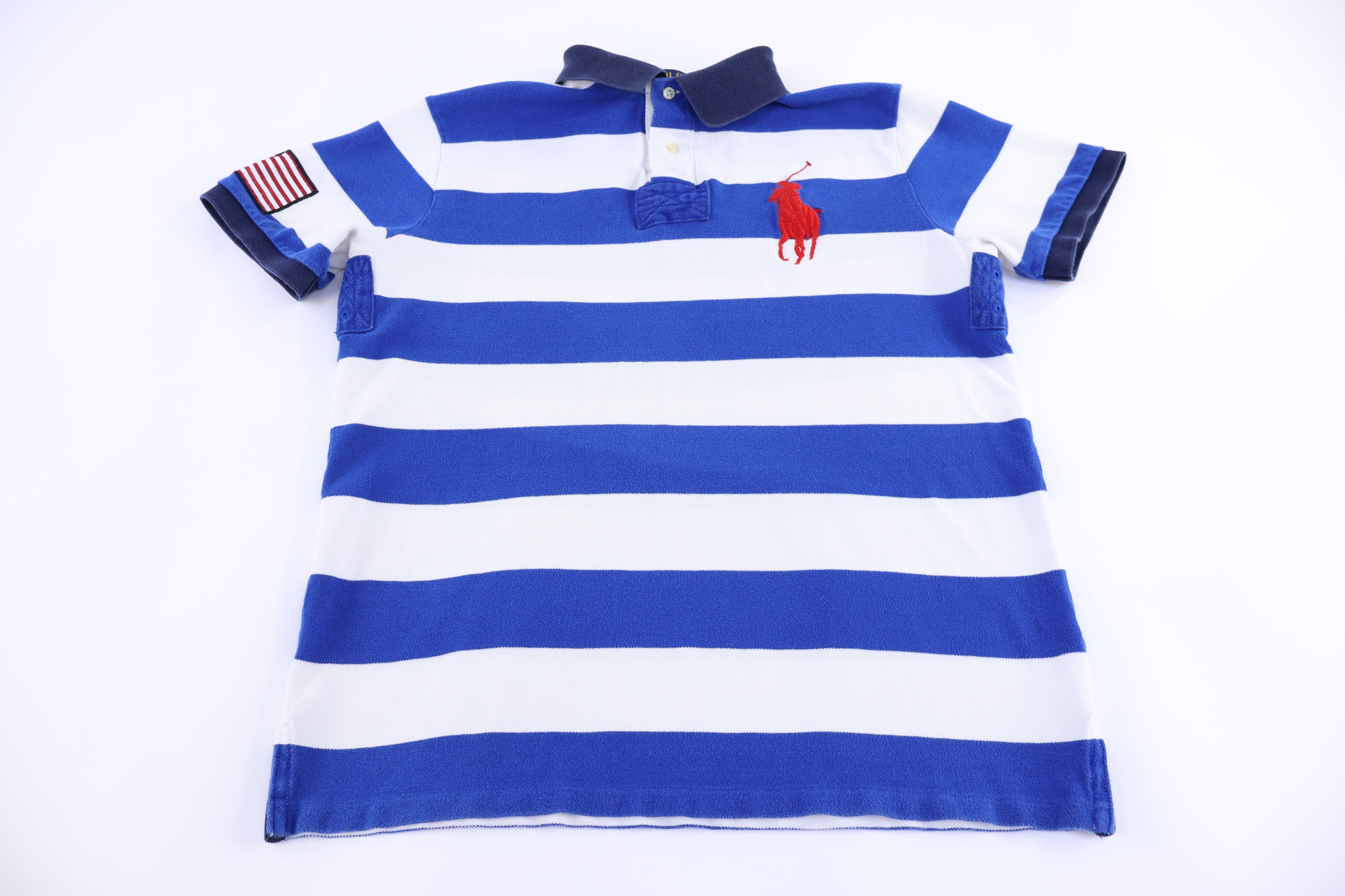 Polo Ralph Lauren Blue & White Button Up