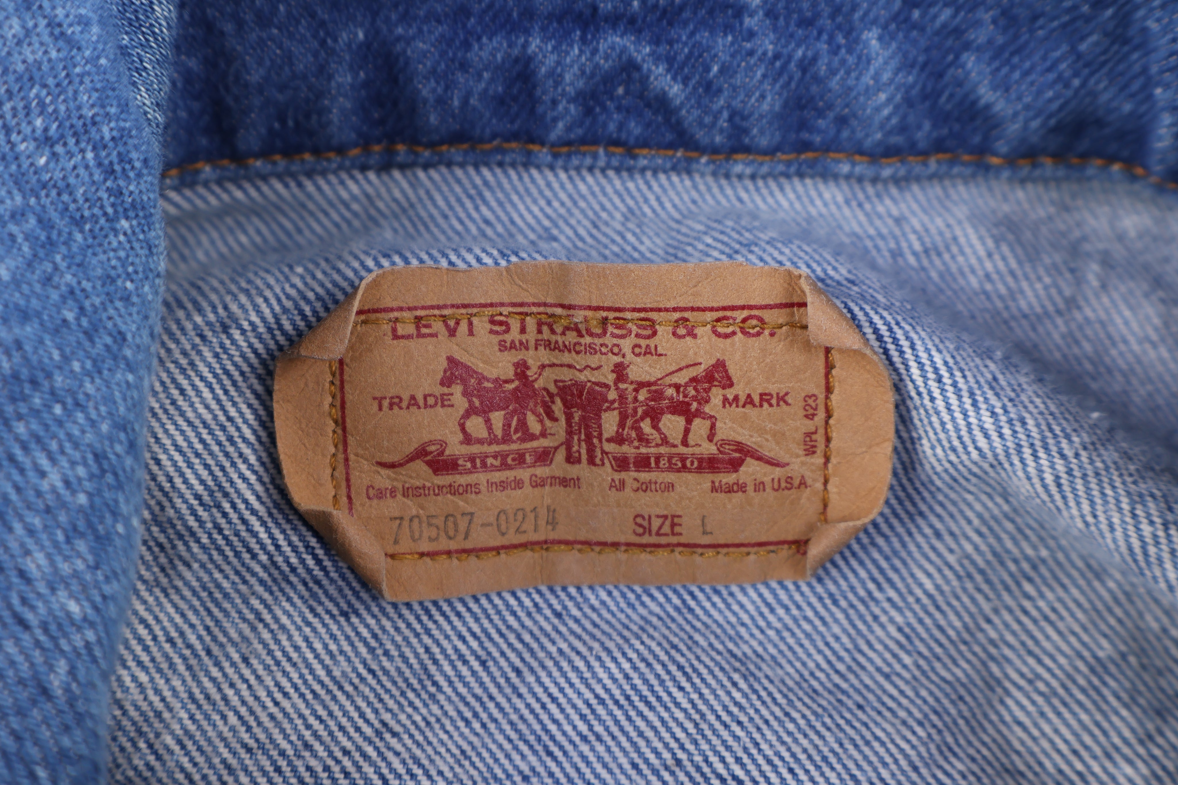 Vintage Levi's Medium Wash Denim Jacket